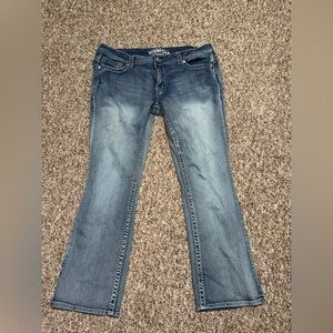 Women's plus size 18 Jeans, pants, paisley sky